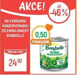 Globus Na vybranou konzervovanou zeleninu značky Bonduelle nabídka