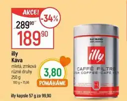 Globus Illy Káva nabídka