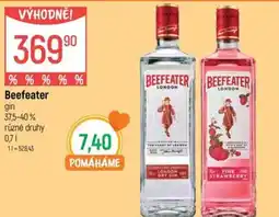 Globus Beefeater gin nabídka