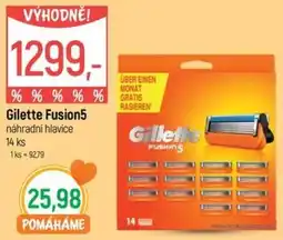 Globus Gilette Fusion5 nabídka