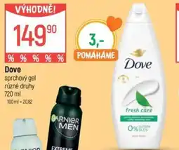 Globus Dove sprchový gel nabídka