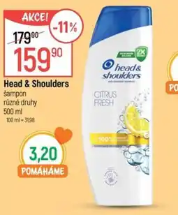 Globus Head & Shoulders šampon nabídka