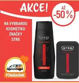 Globus Na vybranou kosmetiku značky STR8 nabídka