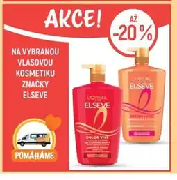Globus Na vybranou vlasovou kosmetiku značky Elseve nabídka