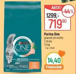 Globus Purina One granule pro kočky nabídka