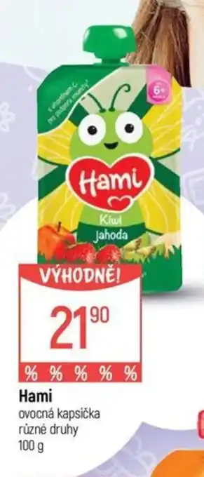 Globus Hami ovocná kapsička nabídka