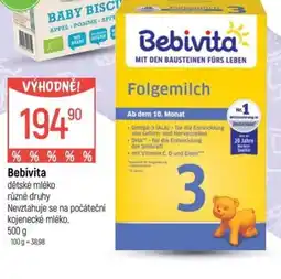 Globus Bebivita dětské mléko nabídka