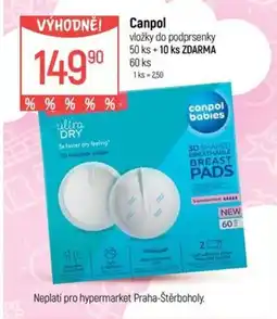 Globus Canpol vložky do podprsenky nabídka