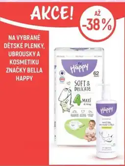 Globus Na vybrané dětské plenky, ubrousky a kosmetiku značky Bella Happy nabídka