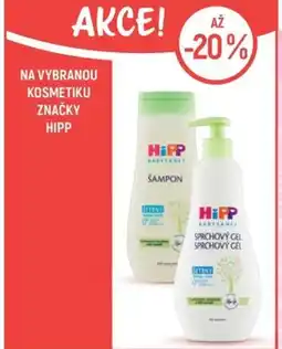 Globus Na vybranou kosmetiku značky Hipp nabídka