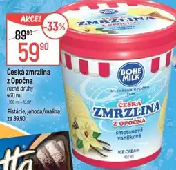Globus Česká zmrzlina z Opočna nabídka