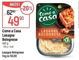 Globus Come a Casa Lasagne Bolognese nabídka