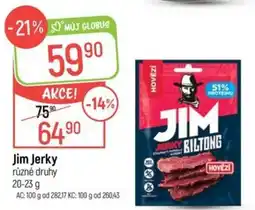 Globus Jim Jerky nabídka