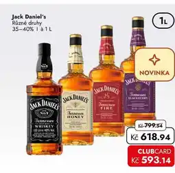 TRAVEL FREE Jack Daniel's Různé druhy 35-40% nabídka