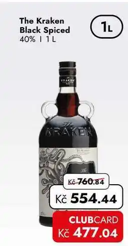 TRAVEL FREE The Kraken Black Spiced 40% | nabídka