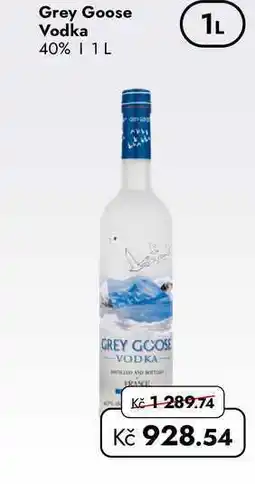 TRAVEL FREE Grey Goose Vodka 40% nabídka