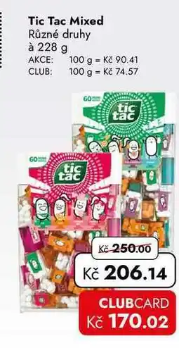 TRAVEL FREE Tic Tac Mixed Různé druhy à nabídka