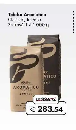 TRAVEL FREE Tchibo Aromatico Classico, Intenso Zrnková à nabídka