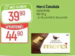 Globus Merci Čokoláda nabídka