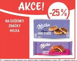Globus Na sušenky značky Milka nabídka