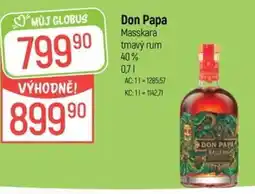Globus Don Papa nabídka