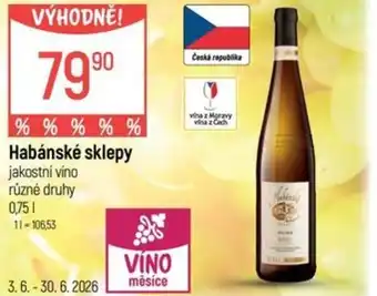 Globus Habánské sklepy nabídka