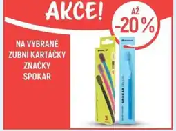 Globus Na vybrané zubní kartáčky značky Spokar nabídka