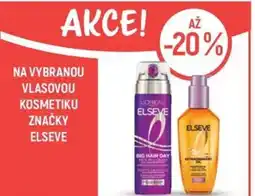 Globus Na vybranou vlasovou kosmetiku značky Elseve nabídka