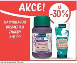 Globus Na vybranou kosmetiku značky Kneipp nabídka
