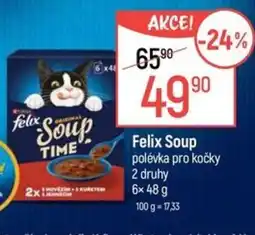 Globus Felix Soup polévka pro kočky nabídka