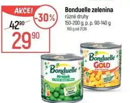 Globus Bonduelle zelenina nabídka
