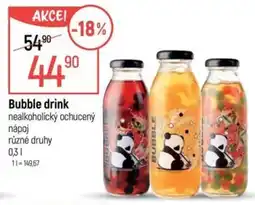 Globus Bubble drink nabídka