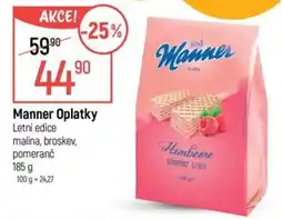 Globus Manner Oplatky nabídka