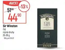Globus Sir Winston čaj nabídka