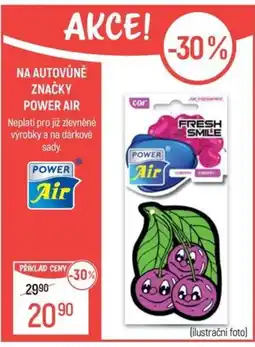 Globus Na autovůně značky Power air nabídka