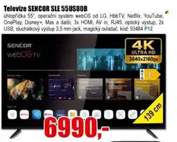 EVA Televize SENCOR SLE 55US80B nabídka
