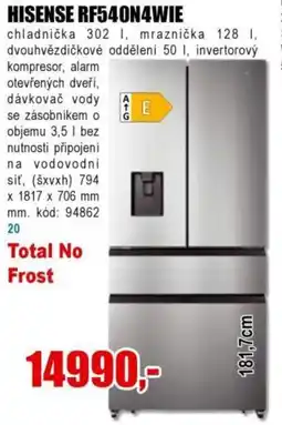 EVA HISENSE RF540N4WIE nabídka