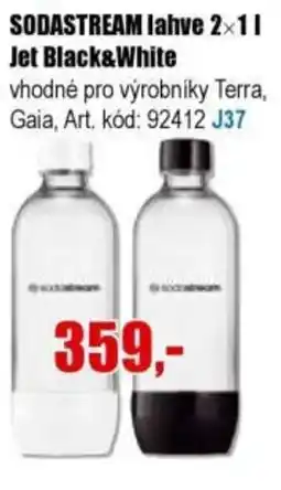 EVA SODASTREAM lahve Jet Black&White nabídka