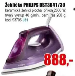 EVA Žehlička PHILIPS DST3041/30 nabídka