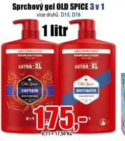 EVA Sprchový gel OLD SPICE 3 v 1 nabídka