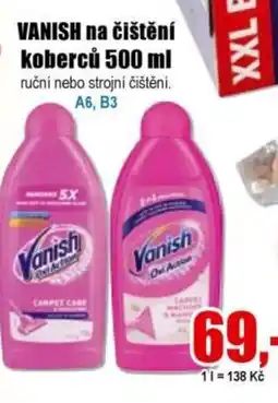 EVA VANISH na čištění koberců nabídka