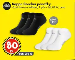 TEDi Kappa Sneaker ponožky nabídka