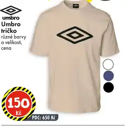 TEDi Umbro tričko nabídka