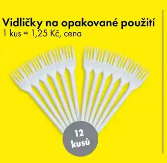 TEDi Vidličky na opakované použití nabídka