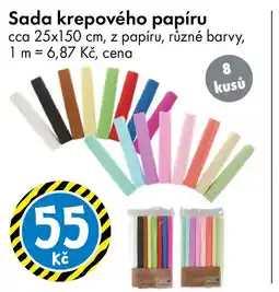 TEDi Sada krepového papíru nabídka