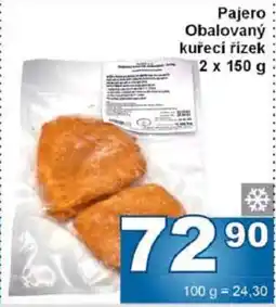 Jip Pajero Obalovaný kuřecí řízek nabídka