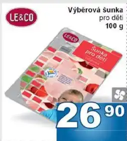 Jip Výběrová šunka pro děti nabídka
