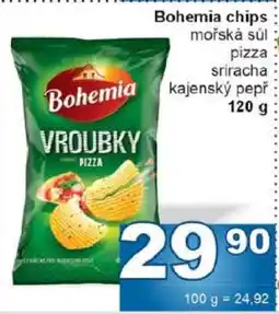 Jip Bohemia chips nabídka