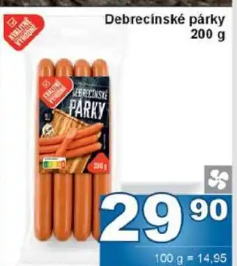 Jip Debrecínské párky nabídka
