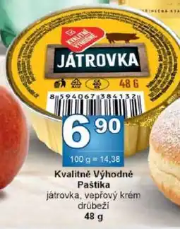 Jip Kvalitně Výhodně Paštika nabídka